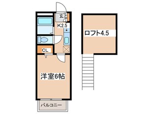 ペガサスＡの物件間取画像